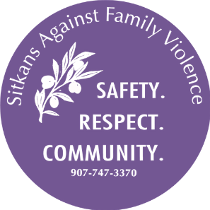 Sitkans Against Family Violence Logo